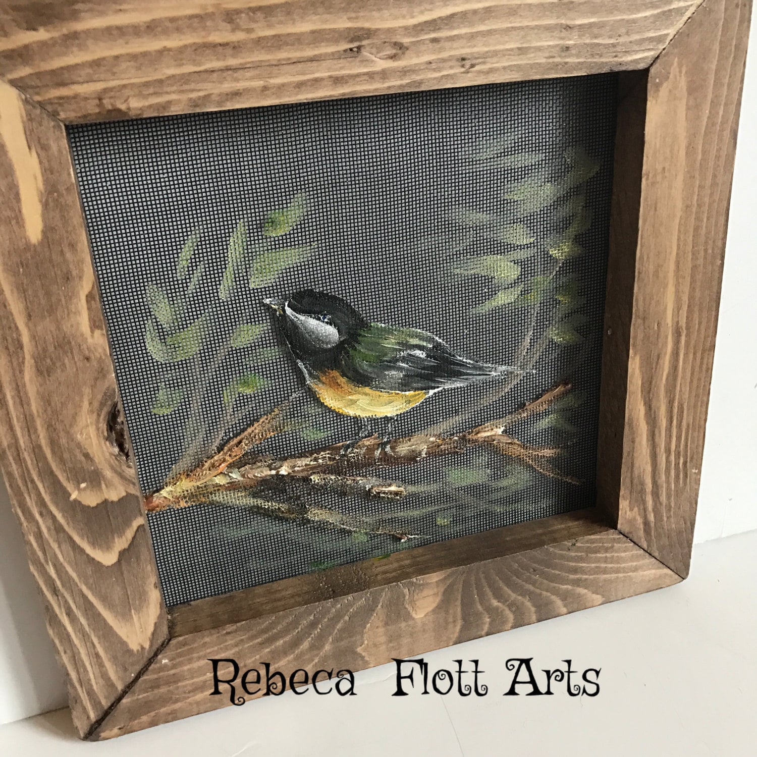 A bird doesn't sing because it has an answer, it sings because it has a song.'Maya Angelou, handmade, hand painted, bird, wall art