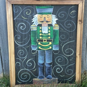 The Green Nutcracker,Holiday,Christmas Decor,outdoor sign, outdoor art