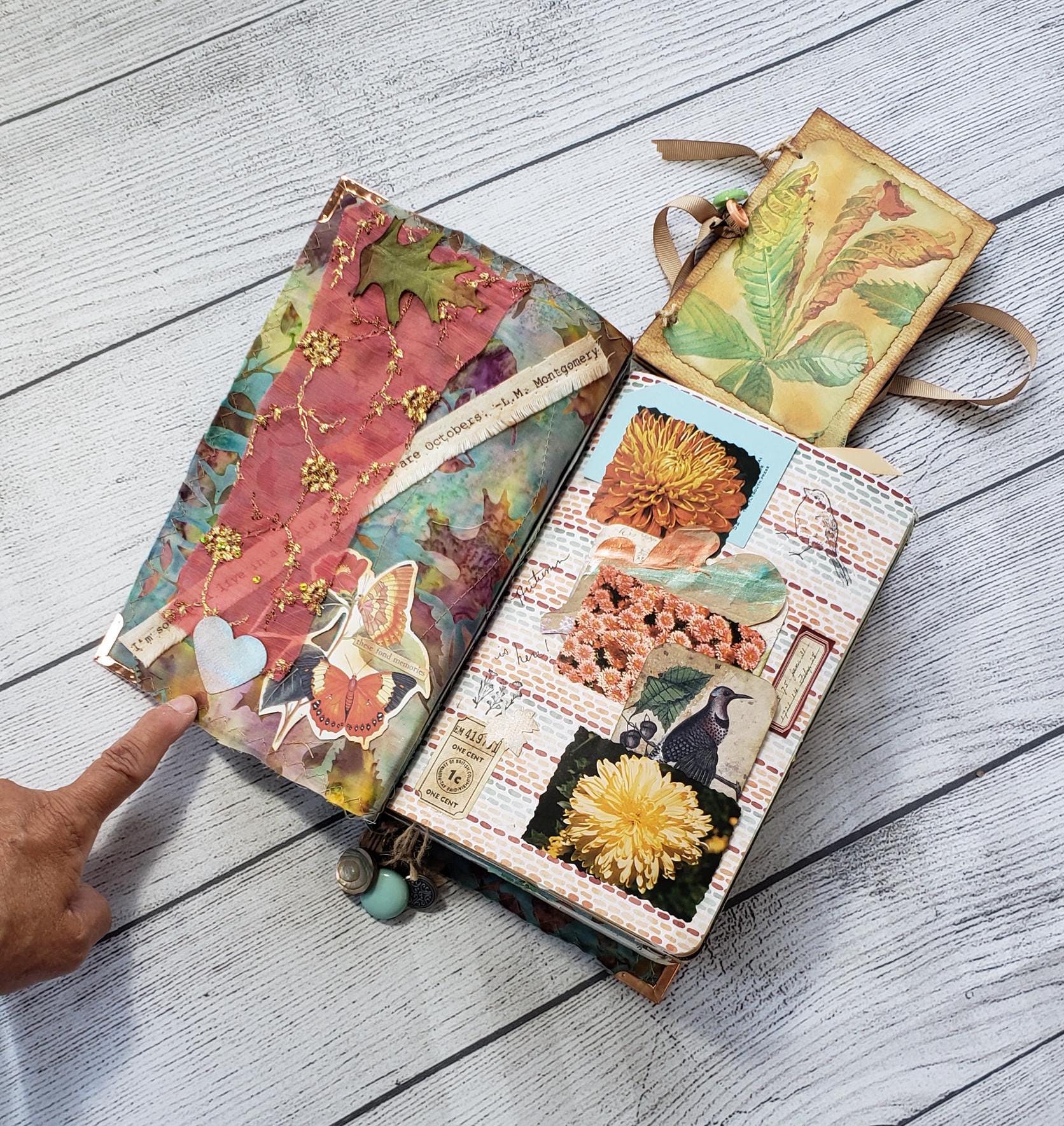 Autumn, Fall Handmade Junk Journal - Etsy