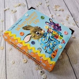 Spring- Bunny Golden Book Junk Journal