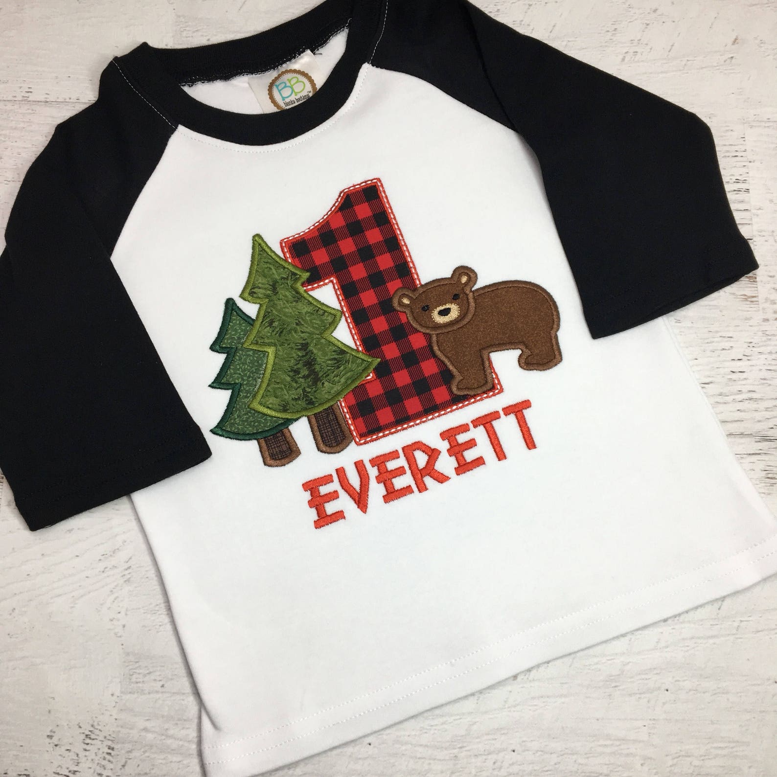 Lumberjack Toddler Birthday Shirt