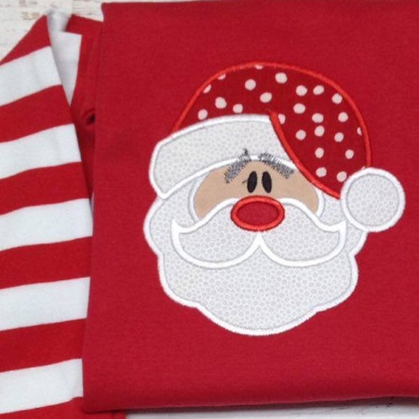 Christmas Pajamas,  Christmas pjs,  Red and White Children's Christmas PJs, Holiday Pajamas