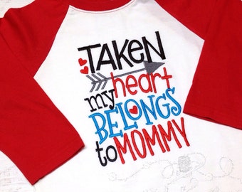 Boy's Valentine Shirt,  Boys Raglan shirt, Valentine shirt for boys, Boys Valentines Day Shirt, Kids Valentines,  Valentines Day Baby Outfit