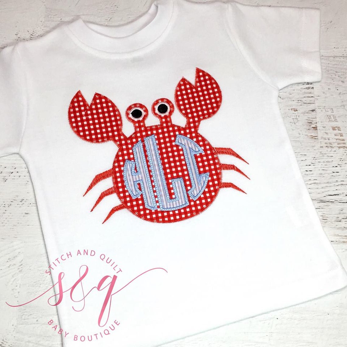 Boys Crab shirt Boy Crab outfit Crab shirt kids Boy short | Etsy