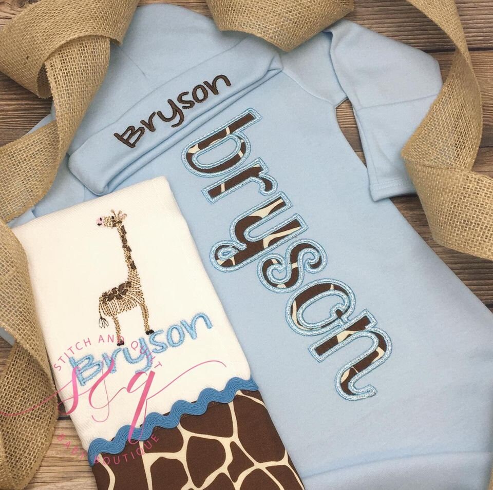 Baby Boy Coming Home Outfit Bring Home Outfit Personalized Etsy