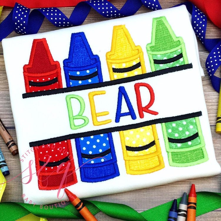 Boys Back to School Shirt with Name, Colorful First Day of School Shirt, Personalized Preschool or Kindergarten Outfit