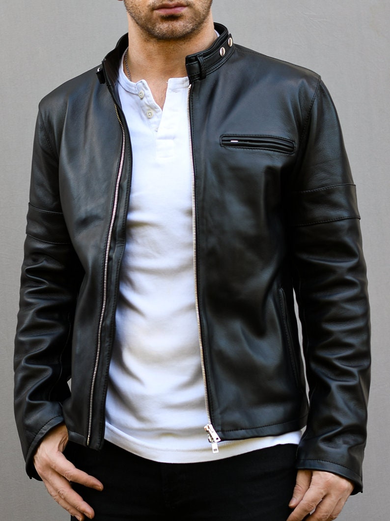 Daytona Mens Black Vintage Style 
