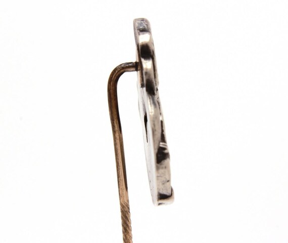 Gibson Girl Sterling Stickpin, Antique Sterling S… - image 4