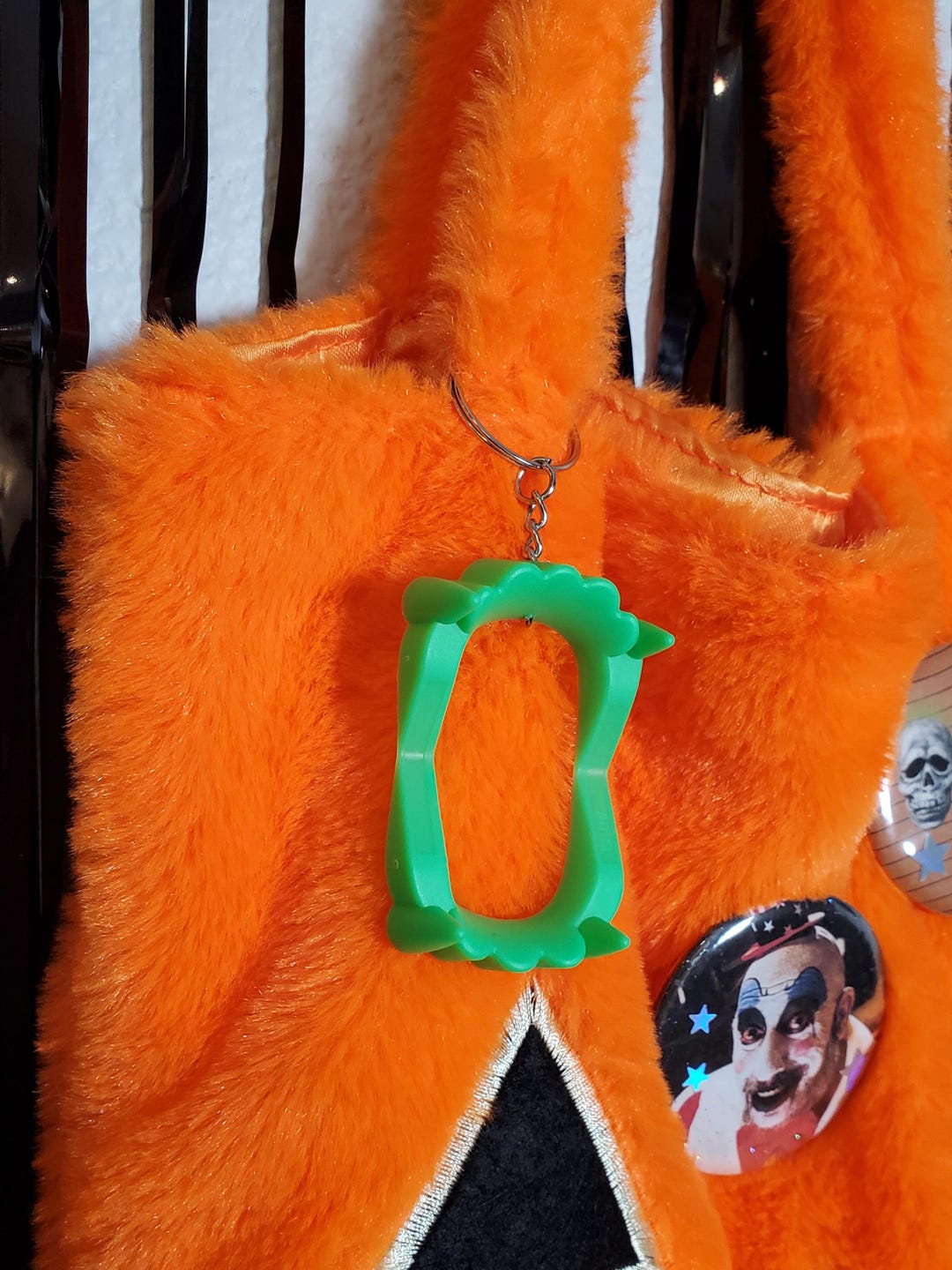 Vampire Fang Keychain