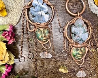 Gothic Stone Ear Weights: Witch Jewelry, Ear Bangles (25-40mm)