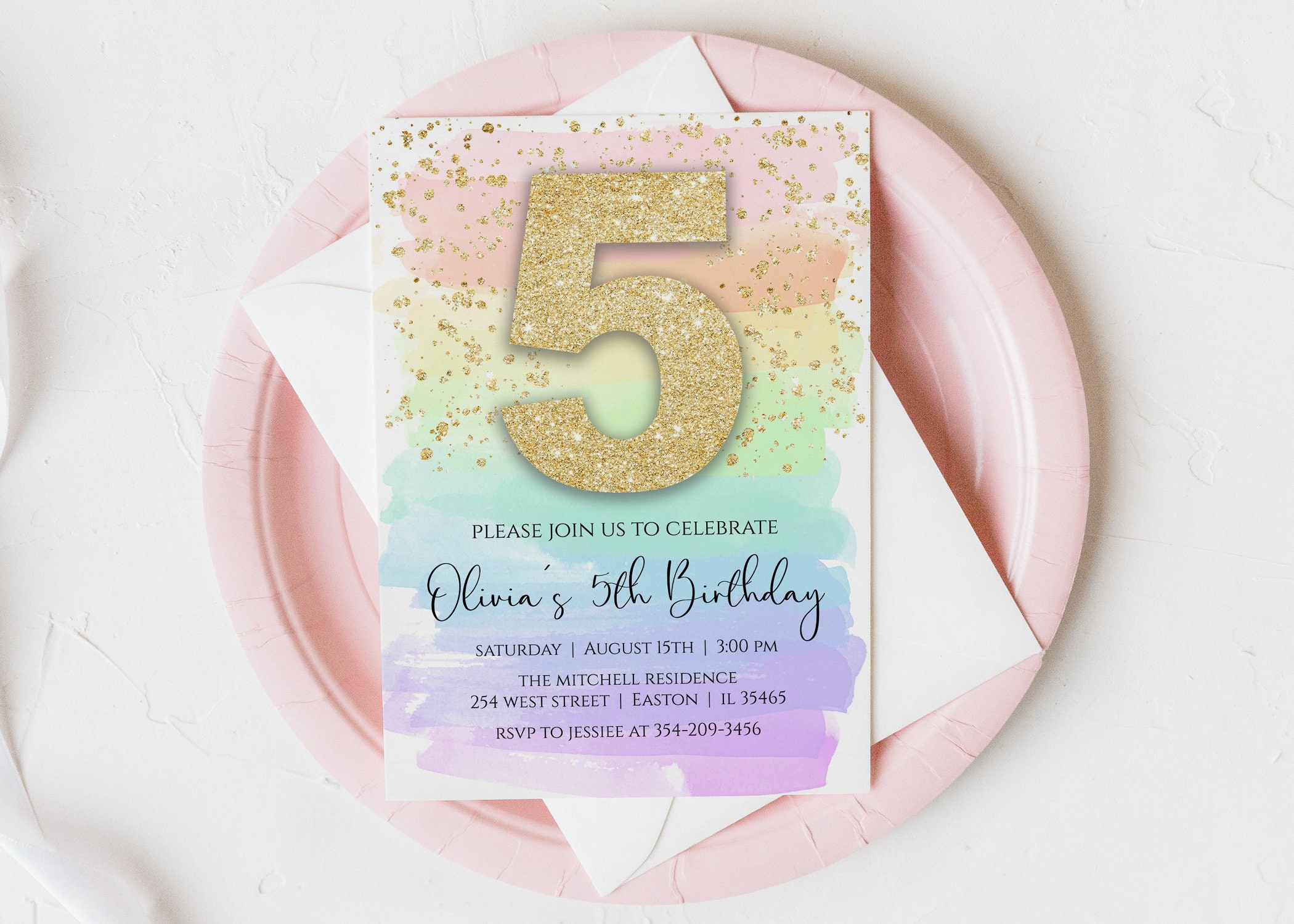 Rileys & Co 50 Party Invitation Cards With Envelopes And Bonus Stickers Kids Birthday Invitations For Boys And Girls With Cute Graphics 7x5 Inches