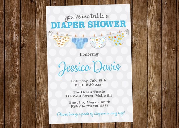 diaper shower