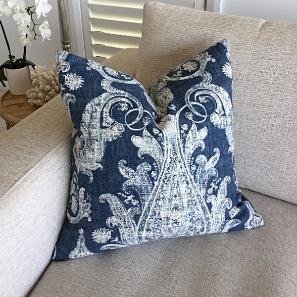 Damask Cushion Etsy