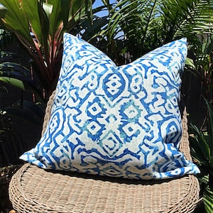 Ikat Outdoor Pillow Etsy Australia