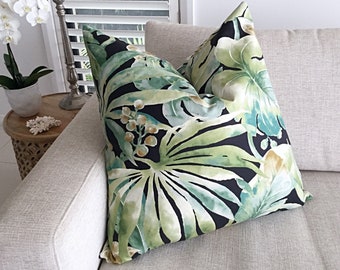 Palm Cushion Covers, Coastal Cushion covers, Pillows Beach Decor, Islandia Cushion Cover Fabric Cushion Covers