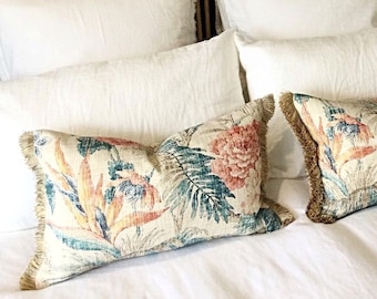 Tropical Pillows, Classic Hawaiian Scatter Cushions, Retro Hawaiian, Tropical Pillows,  Accent Cushion Designer Style Decor