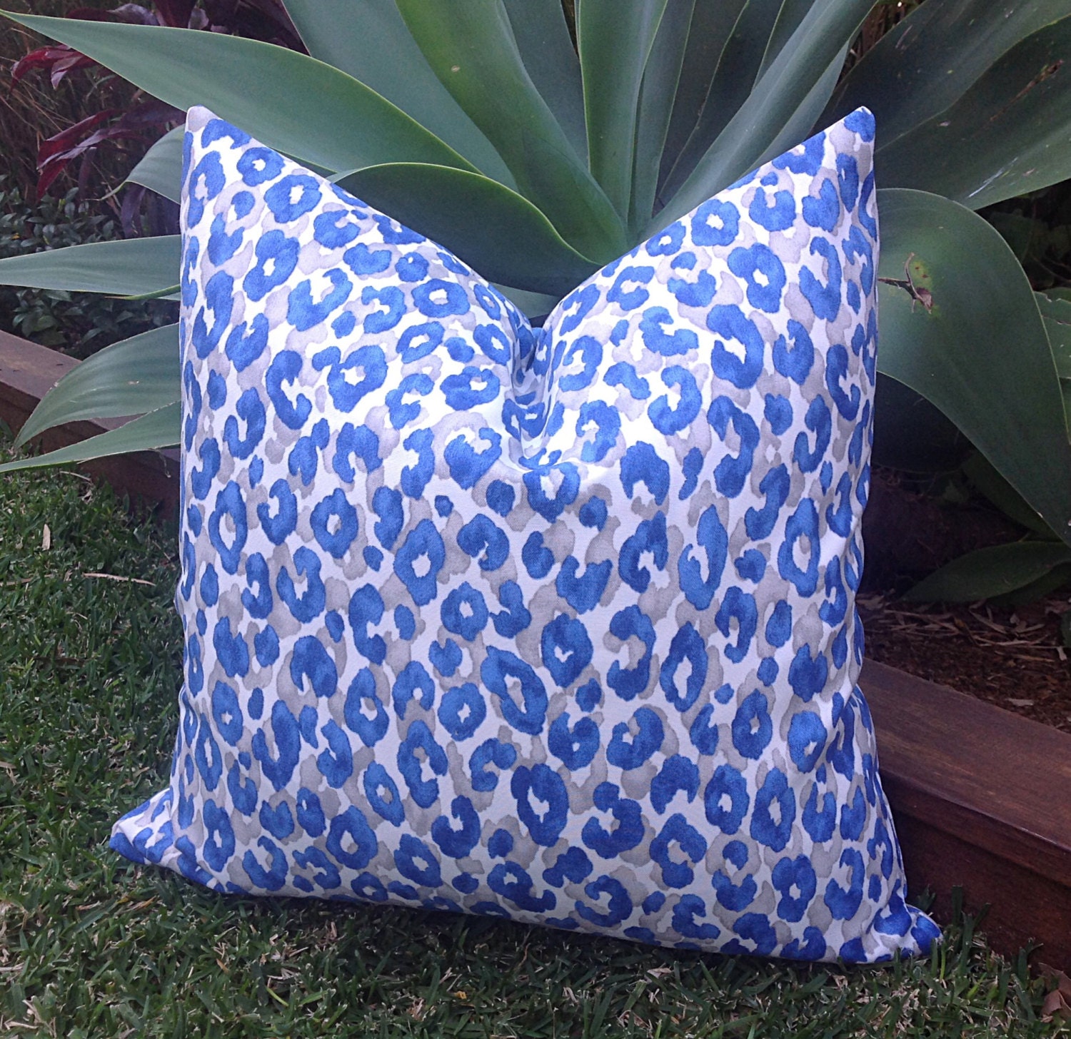 leopard outdoor pillows