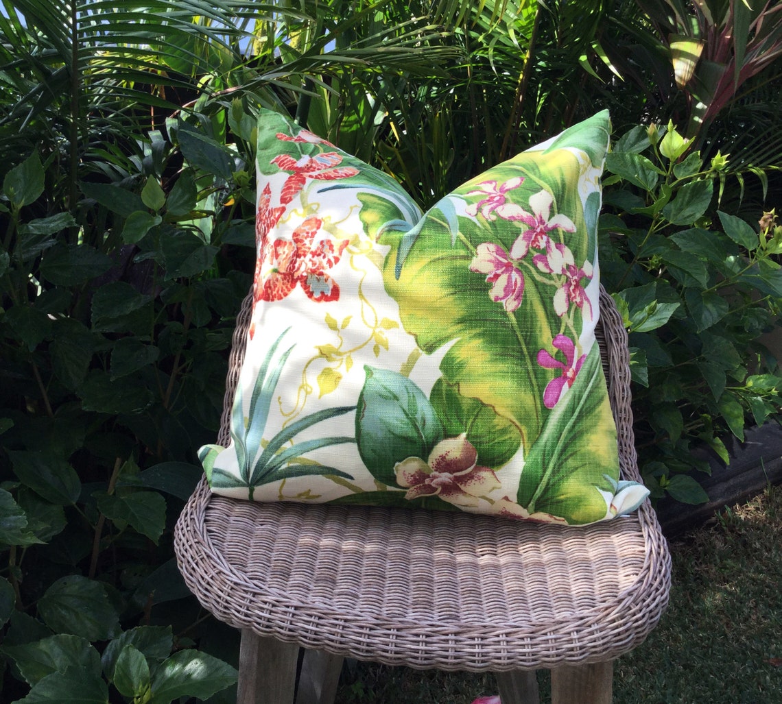 Outdoor Cushions Tropical Outdoor Pillows Tommy Bahama Etsy Australia