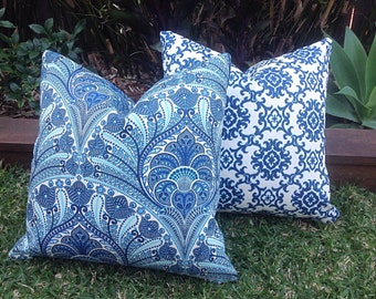 Outdoor Cushions, Outdoor Pillow Covers, Blue Tropical Tommy Bahama Pillows Alfresco Cushions Tropical Pillows