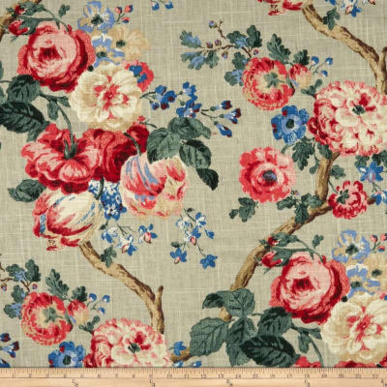 Hamptons Style Table Runner Floral Linen Table Runner. Home Etsy