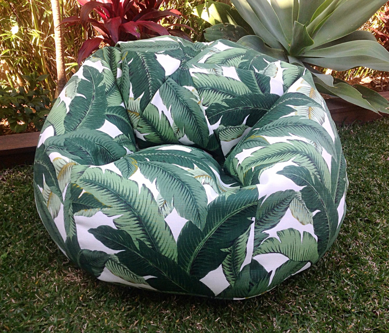 On Sale Outdoor Bean Bag Swaying Palms Bean Bag Cover Kids - Etsy