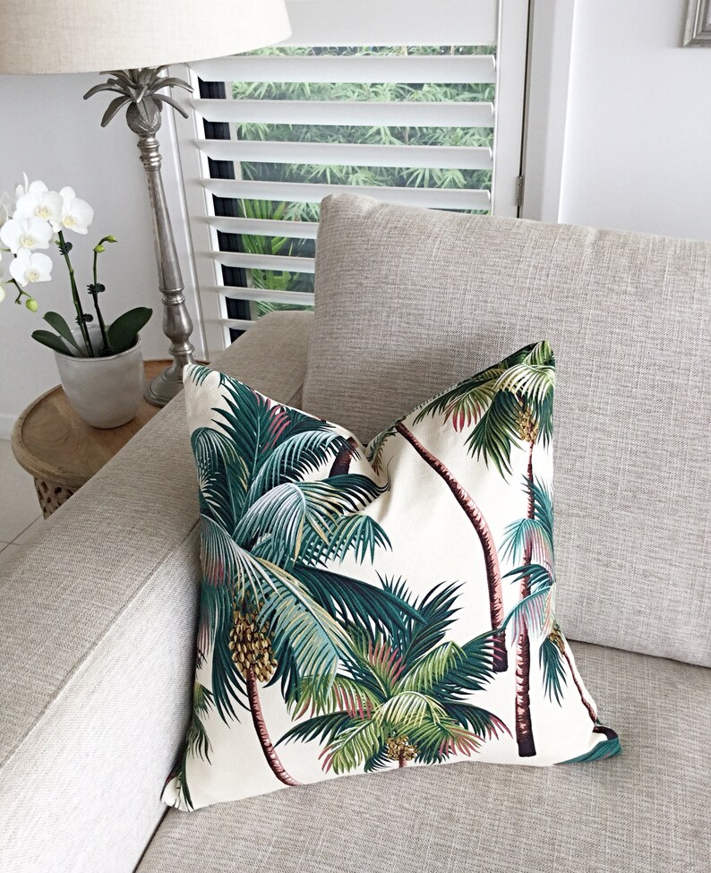 Hawaiian Cushions Tropical Pillows Hawaiian Vintage Style Etsy