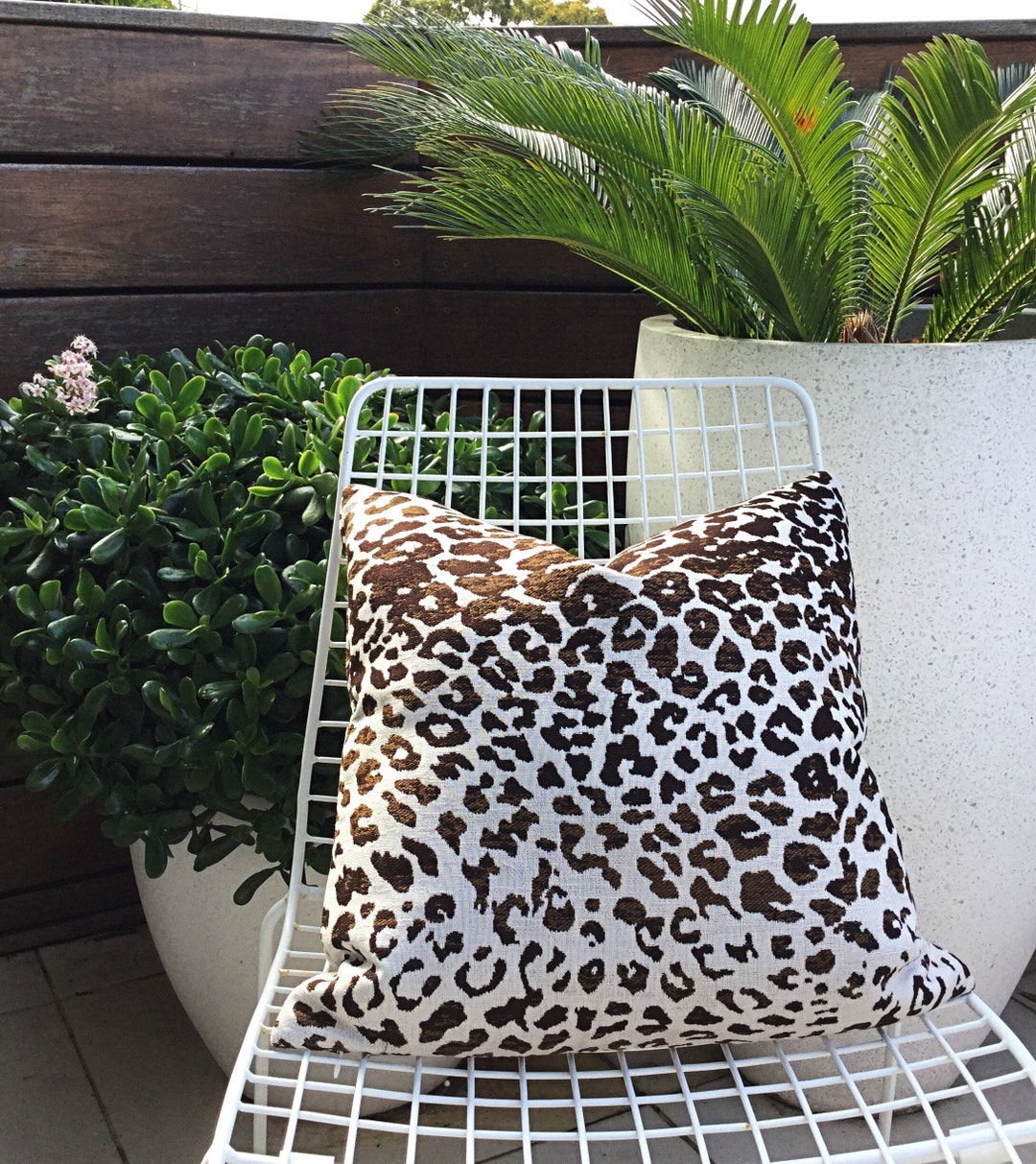 Sunbrella Animal Print Outdoor Pillows Sunbrella Outdoor Etsy