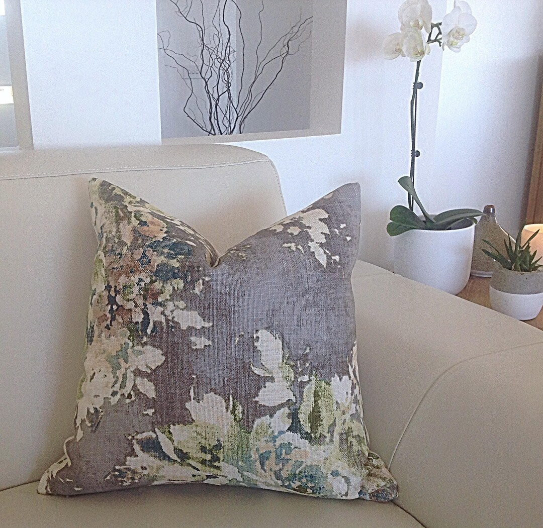 Cushions Pillows Floral Cushions Linen Cushions Colourful Etsy
