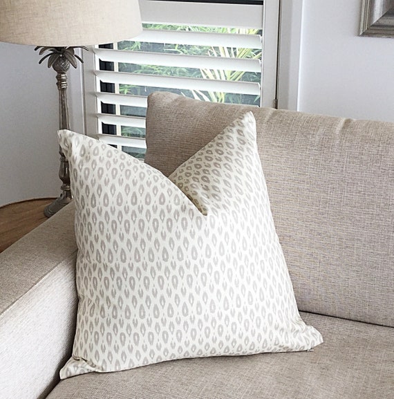 Cushion Cover Snow Leopard Pillows Animal Print Cushions Etsy
