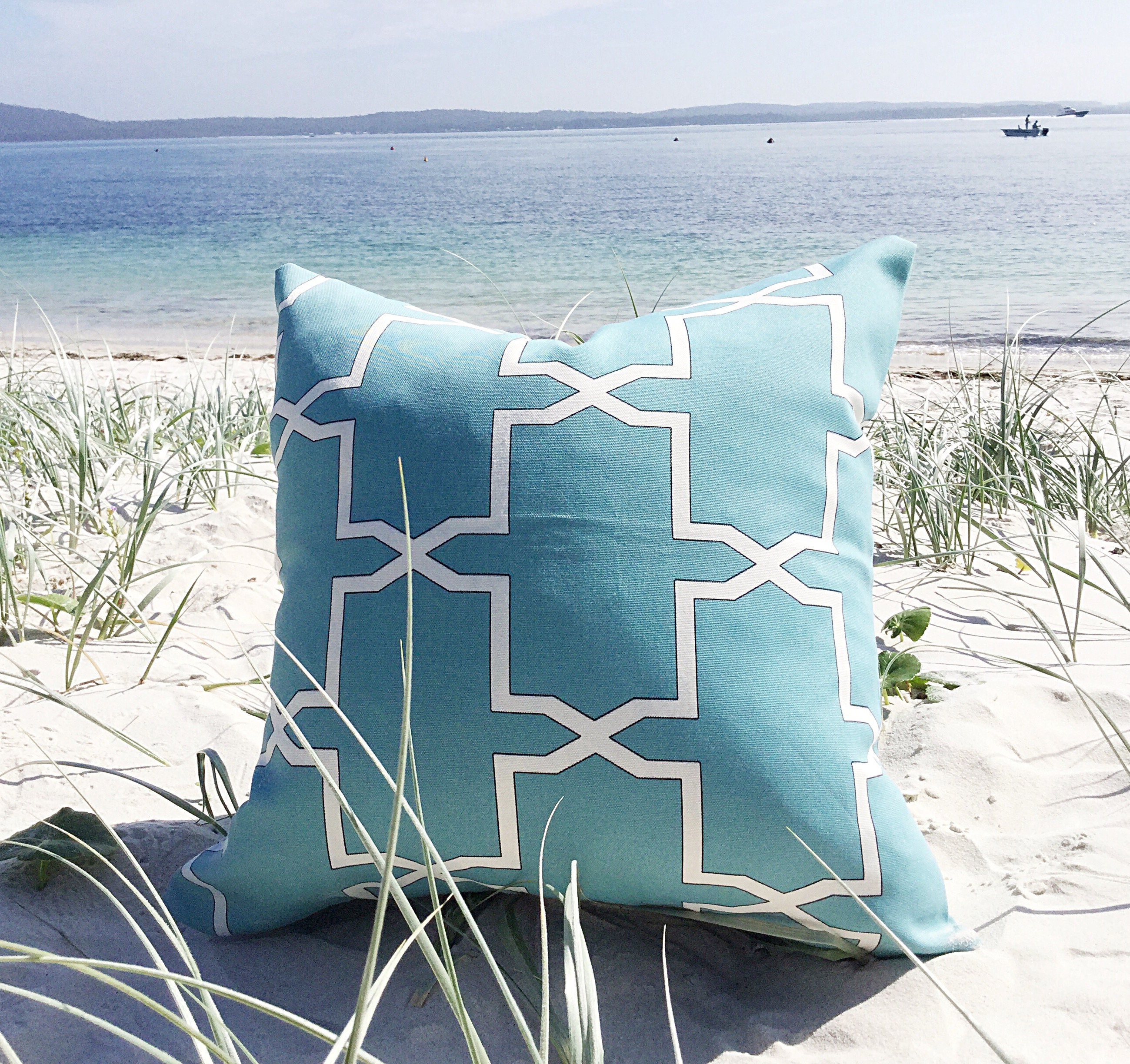 Aqua Blue Outdoor Cushions Cushion Cover Pillows Canada Aqua Blue Outdoor Cushions Cushion, Blue Outdoor Pillows Canada