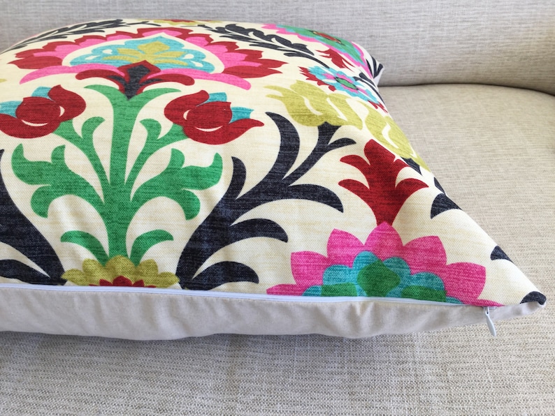 Colourful Cushions Desert Flower Pillow Colourful Desertflower Etsy