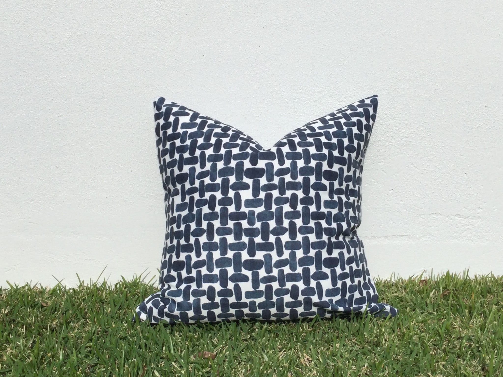 Navy and turquoise outdoor pillows hotsell