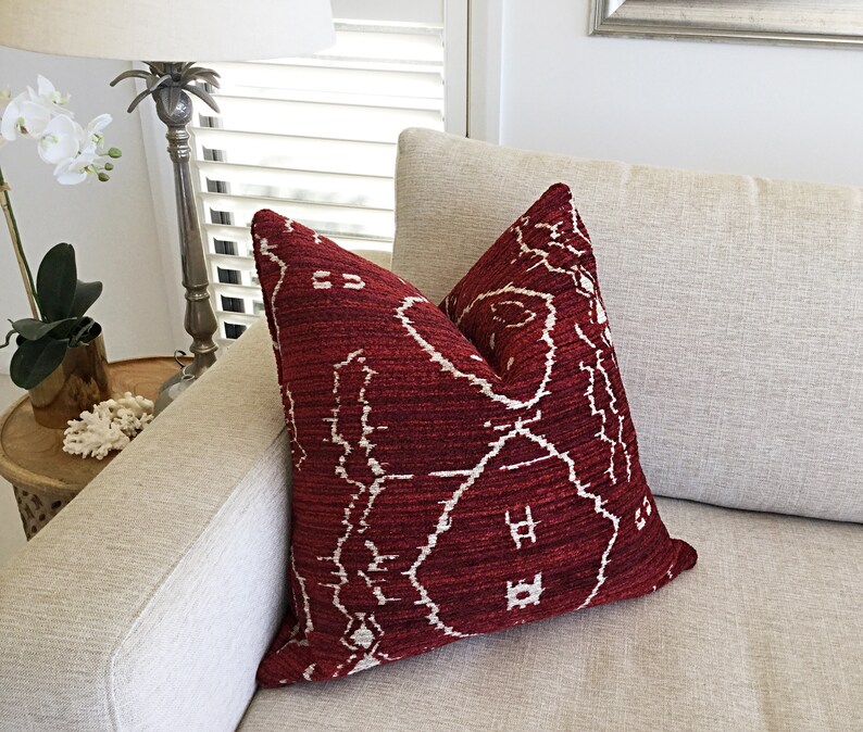 Jacquard Pillow Cover. Southwestern Scatter Cushion Cover Pillow Cover Tribal Cushion Cover