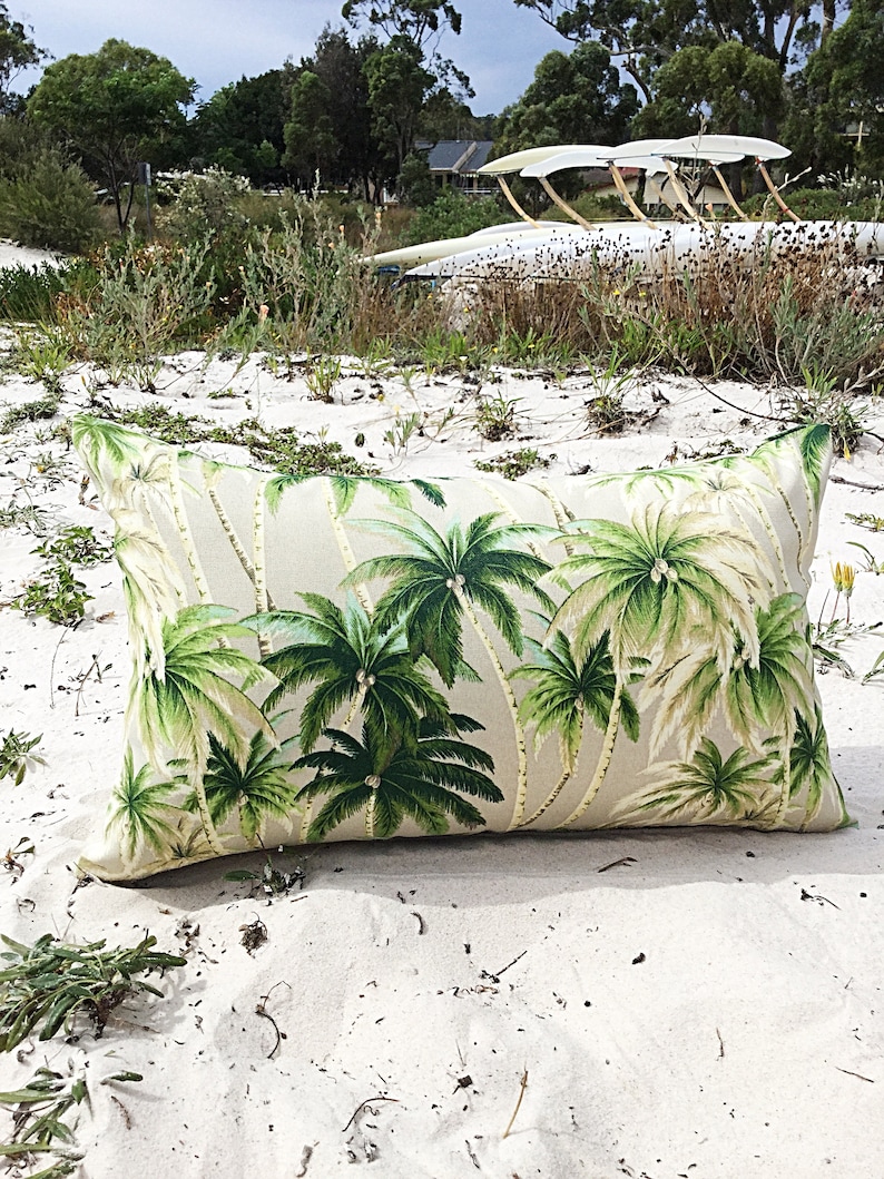 Outdoor Cushions Palm Tree Outdoor Cushion Cover Tropical Etsy Australia