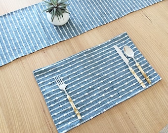 Placemats, Coastal Style Woven Beach House Placemats.