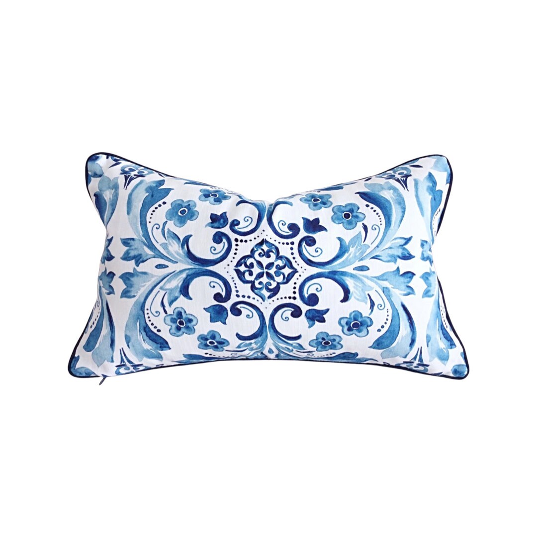 Damask Cushion Covers Hampton's Style Cushions Scatter Etsy Singapore