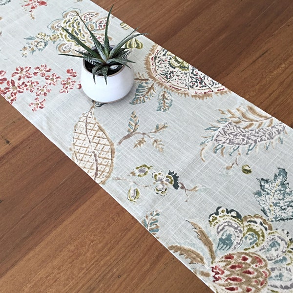 Table Runner Green Etsy