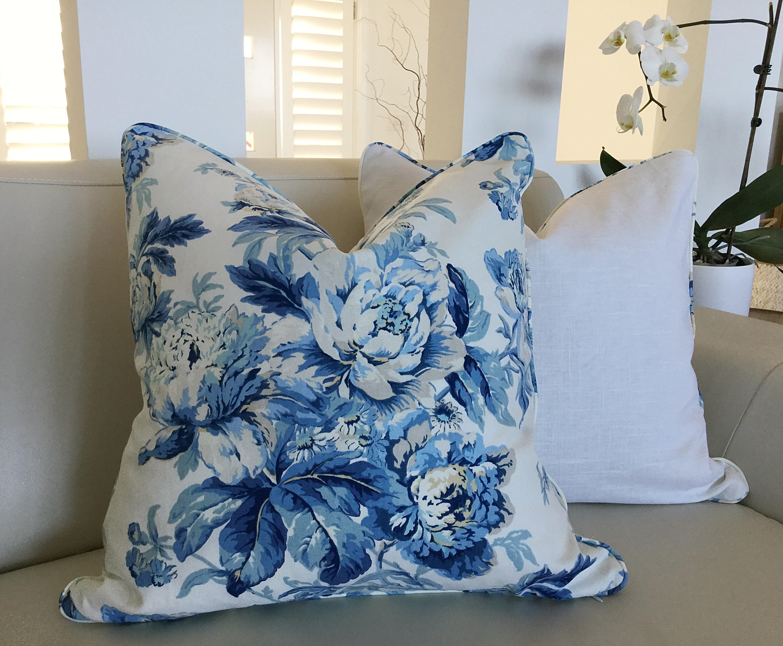 Hamptons Style Cushionshamptons Pillows Linen Pillows. Etsy Australia