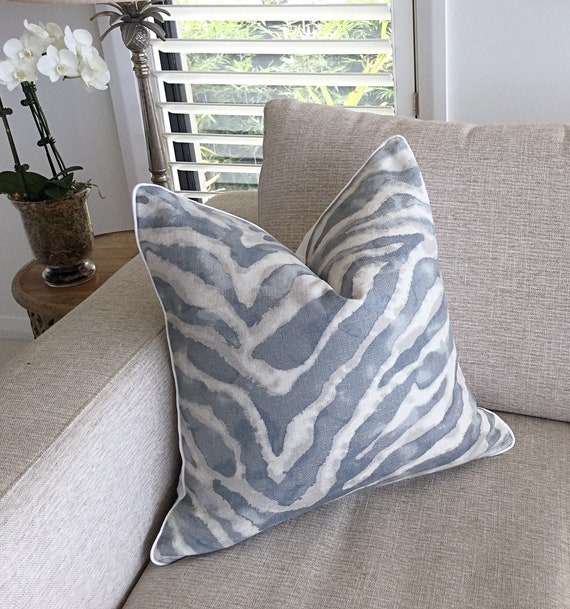 Grey Jungle Cat Cushion Cover Pillows 