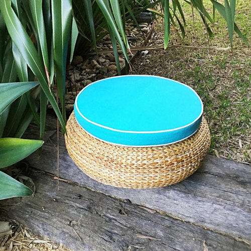 Chair Pads Round Seat Pads Custom Made Outdoor Pillows Etsy