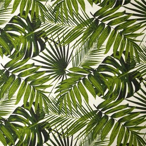 Palm Leaves Tropical Table Runner Coastal Classic. Vintage Hawaiian Style. Botanicals Beach House Decor. Retro Tropical image 2