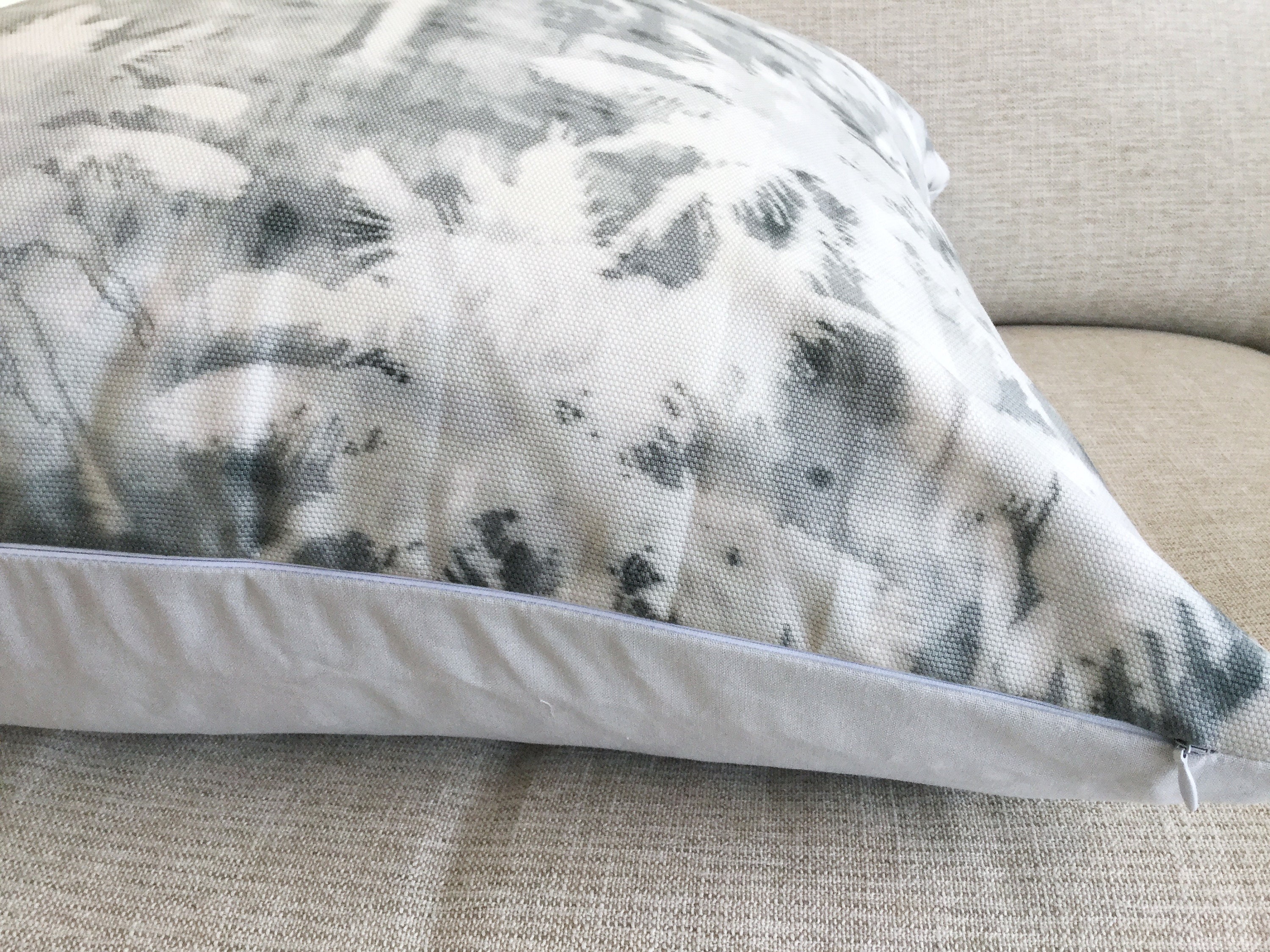 Palm Tree Cushion Covers Shorline Coastal Pillows Beach Decor Etsy