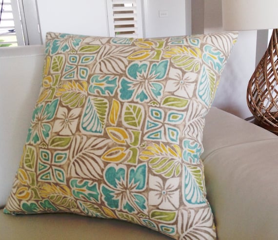 Hawaiian Cushions Hawaiian Pillows Best of Coastal Etsy USA | Pillows