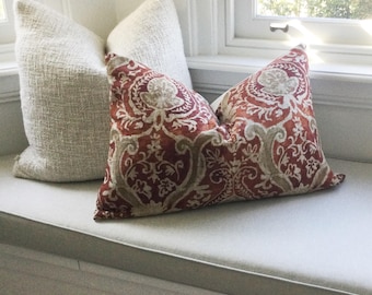 Boho Pillow Cover: Persian Style Cinnamon Bohemian Pillow