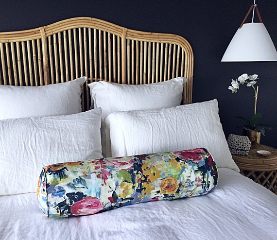 Bamboo bolster pillow hot sale