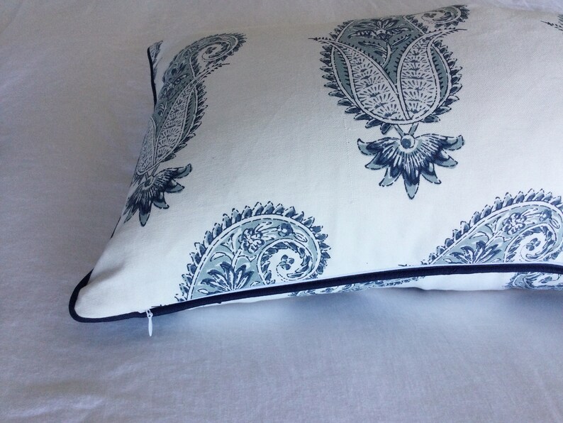 Pale Blue Velvet Pillows Cover Only. Blue & White Cushions Etsy