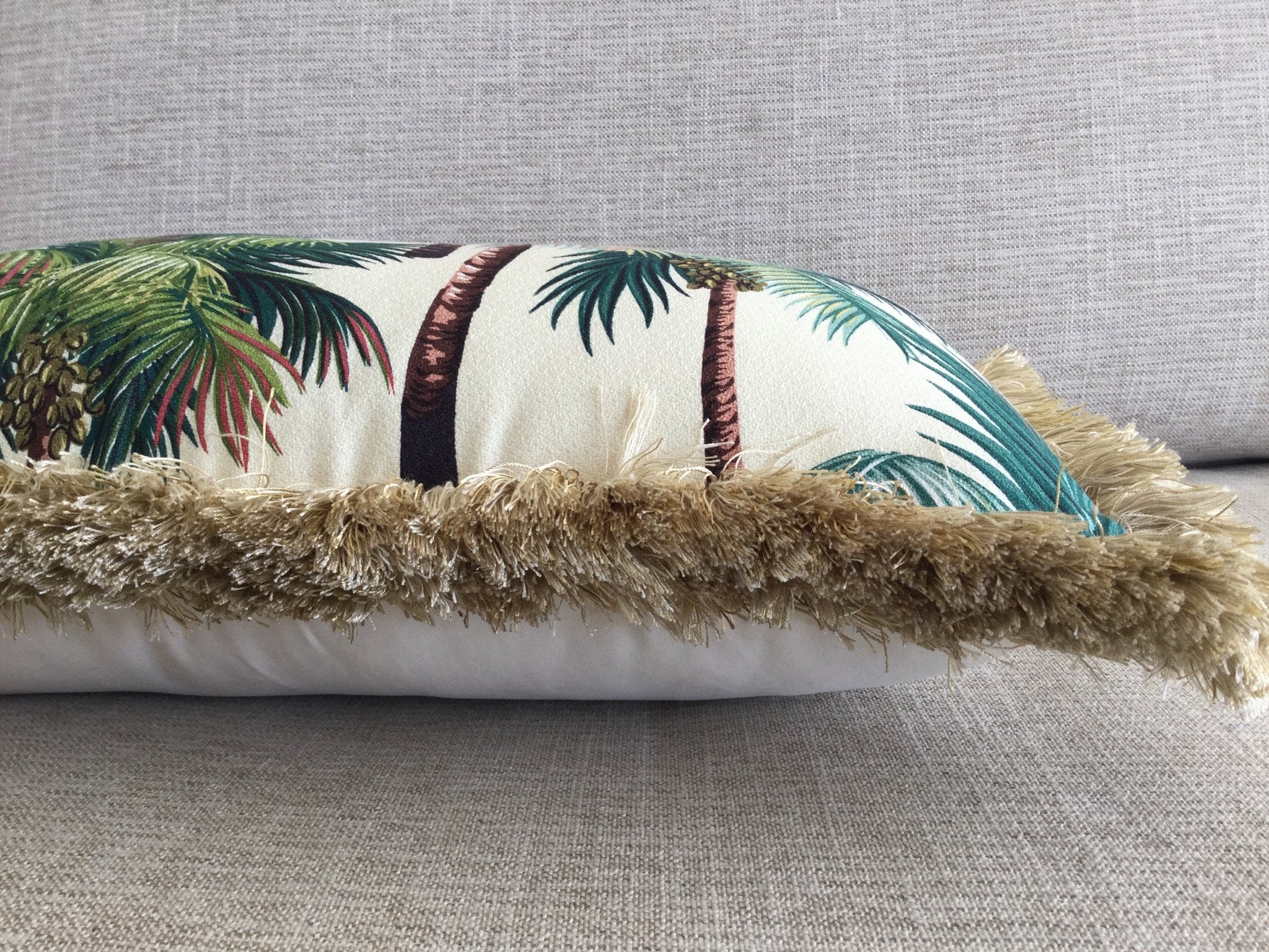Hawaiian Cushion Covers Tropical Palms Pillows Beach Covers. Etsy
