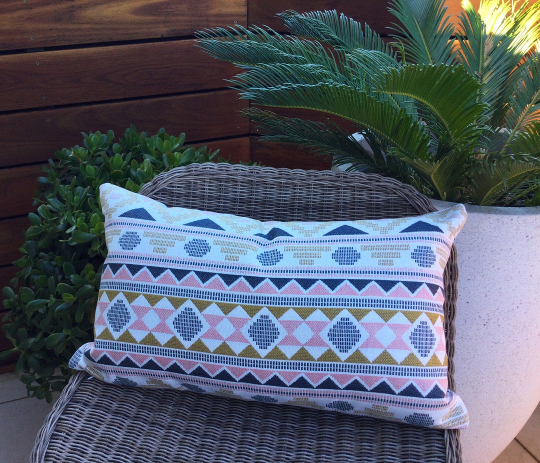 Sunbrella Outdoor Cushions, Indoor Outdoor Cushions, Tribal, Aztec