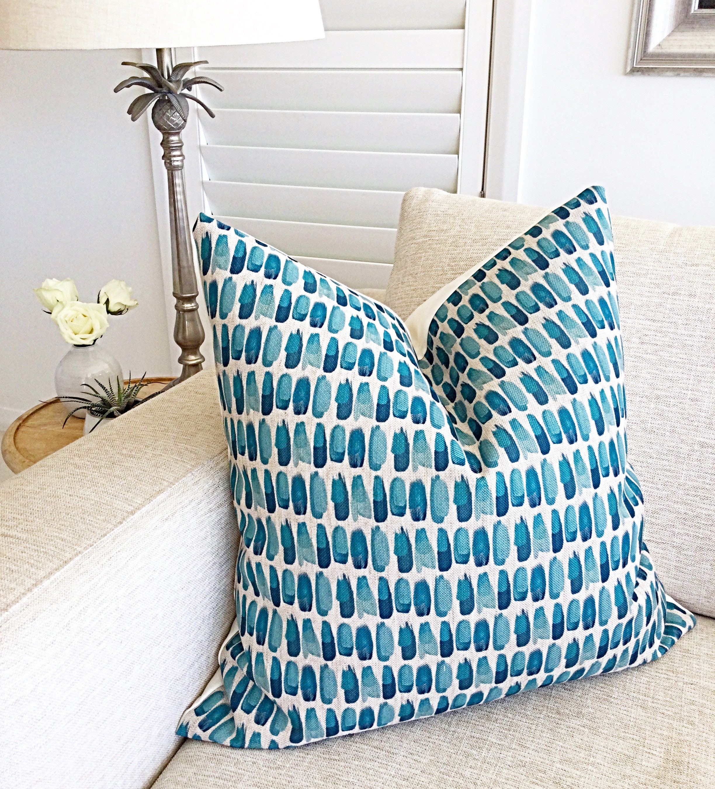 Cushions Pillows Cushion Cover Colourful Teal Cushion Teal Etsy Australia
