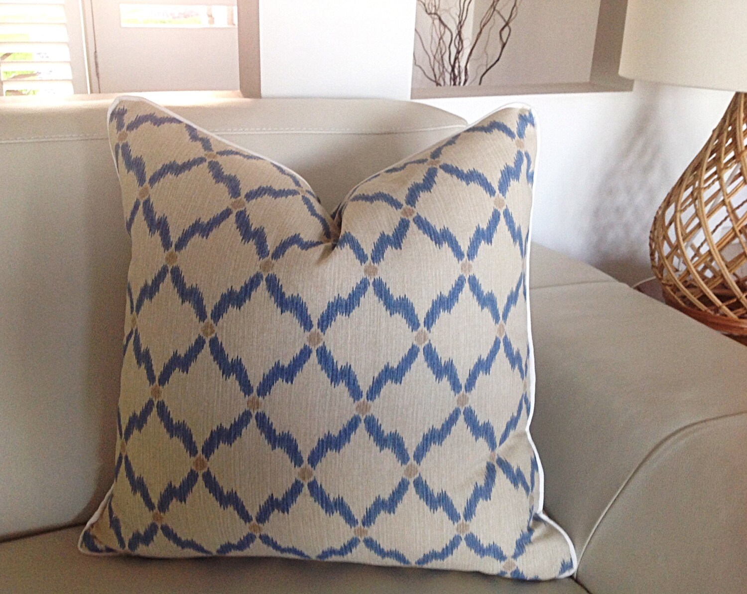 Hamptons Style Cushions Hampton's Pillows. Blue and Etsy